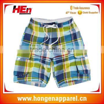 Hongen apparel OEM Service Supply High Quality Man Swimwear, summer beach short for man