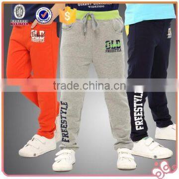 2016 best sell new design fleece latest new style boys pants