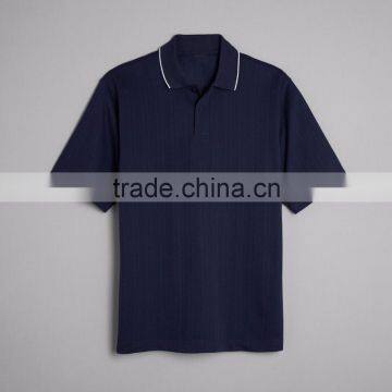 Mens Embroidery Knit Polo Variegated Texture And Interlock Knit Polo 53% Cotton 47% Polyester Custom Worker Suit photo-5