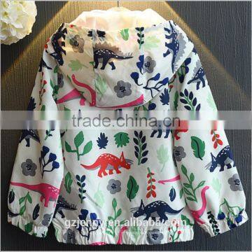 Latest Water Proof Windbreaker Nylon Outdoor Coat Hooded Girl Kid Jacket photo-2