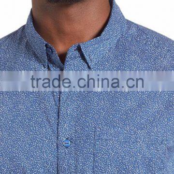 Ease and a Speckled Men's Fancy Business Design Printed Shirt photo-4