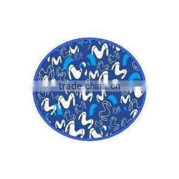 China Supplier100% Cotton Printed Circle Beach Towel With Elastic photo-2