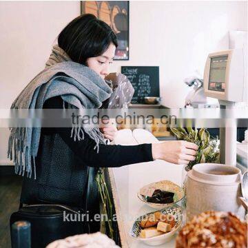 Super Quality Scarf Luxury Brand Cashmere Scarf Women Poncho Duplex Winter Cape Shawls and Scarves Pashmina Shawls photo-3