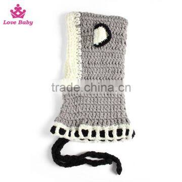 Handmade Baby Photo Props Hat Knitted Kids Fox Photography Hat for Kids photo-2