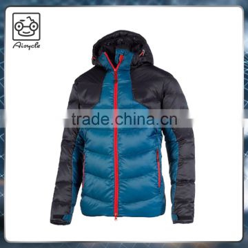 Fashion windbreaker jacket custom made cheanp winter down jacket