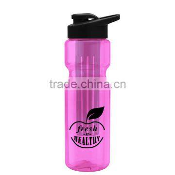 USA Made 28 Oz. Bottle With Long Infuser & Snap Lid - BPA-free, Features a Long, Infuser Basket and Comes With Your Logo photo-3