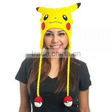Walson POKEMON PIKACHU BIG FACE WINTER SKI CAP CARTOON HAT photo-2