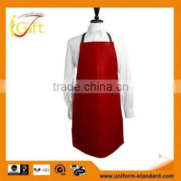 Wholesale Solid color cotton cheap Vinyl apron