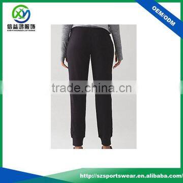 OEM Custom Made High Quality 100% Polyester Women Jogger Pants Sports Wear Running Pants photo-3