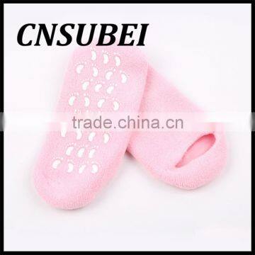 Moisturing and Spa Gel Heel Socks Spa Socks for Cracked Heel photo-2