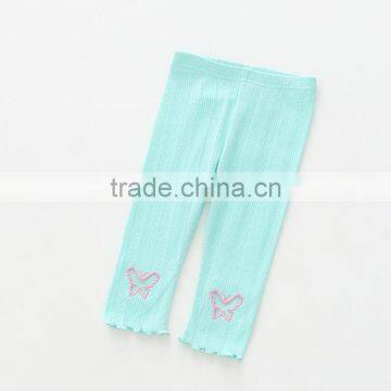 Spring Style Knitted Cotton Wholesale Leggings for Kids Girls photo-6