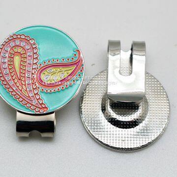 Custom Magnetic Golf Hat Clip With Ball Marker photo-2