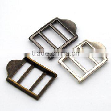 18mm metal alloy adjustable buckle bag backpack luggage slide buckle nickle/black/bronze BK-079