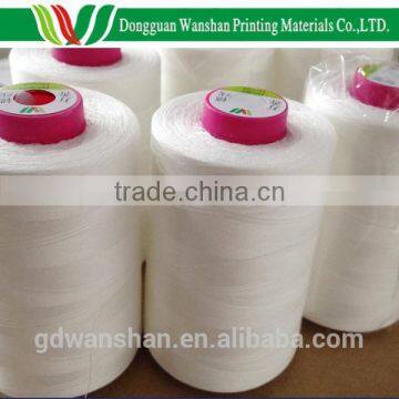 Eco friendly recycled material book binding polyester sewing thread cone