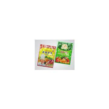 Plastic Food Flexible Packaging Bag With 13 Colors Gravure Printing for Chicken Powder