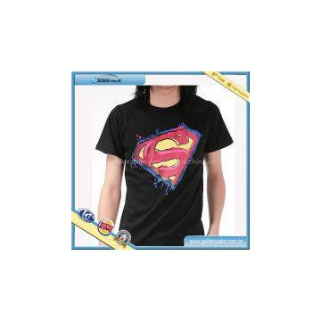 95%bamboo5%spandex superman t shirt