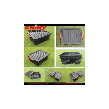 Plastic Storage Box Mould/Moldes de Cajas