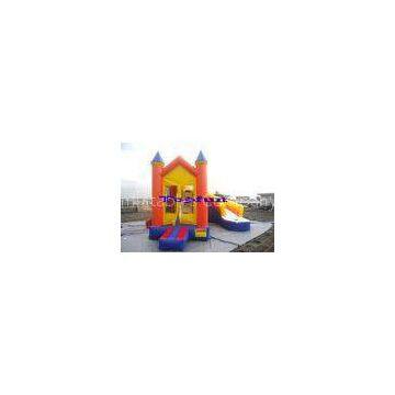 Little Cute Combo Inflatable Bounce Jump House Water Slide For Kids Slide Fun