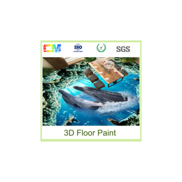 Alibaba Best Selling decorative-paint epoxy 3d floor paint