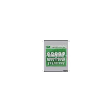 22pc wall hooks w/nail