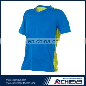 Sublimation printing 100% polyester eyelet mesh tshirts/mesh shirt