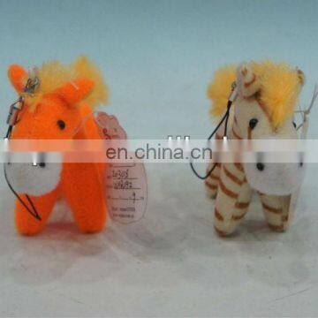 WMR092 plush toys stand horse