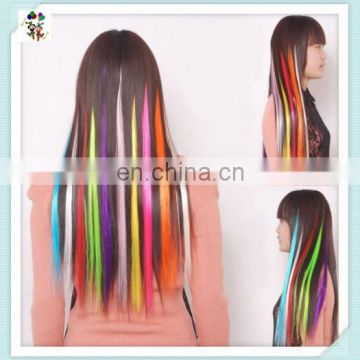 Cheap Colors Long Straight Synthetic Clip in Hair Extensions HPC-0104