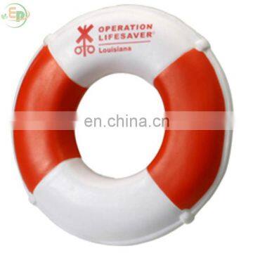 PU Foam Toy Custom Logo Life Preserver Stress Reliever Publicidad Ever Promos