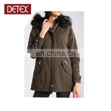 Lightly Padded Wholesale Women Parka Jacket