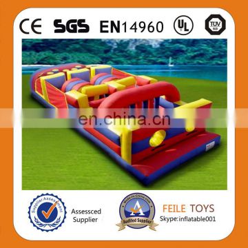 Hot sale giant inflatable obstacle course,interactive games,playground