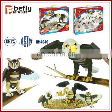 Wholesale brid shape diy 3d eva puzzle