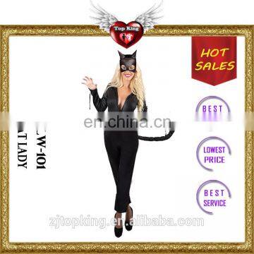 Adult Sexy Cat Cosplay Costumes Halloween Black Cat Lady Costumes for Sexy Lady