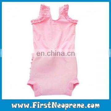 Shivering Flower In Watermelon Red Beach Neoprene Baby Wrap Cloth photo-3