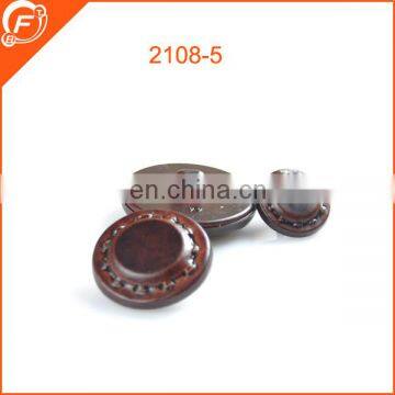 abs imitation leather button