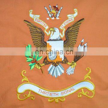 Home Decoration Fashion Custom Eagle Polyester Embroidery Flag photo-5