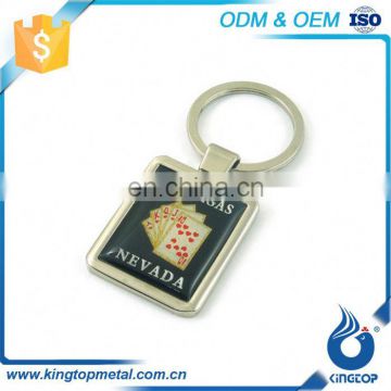 Funny Metal Cities Vintage Key Pendant Custom Hotel Tags Promotional Tag Keychain