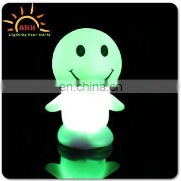 Doll colorful small night light smiley doll lamp led small night light colorful lights