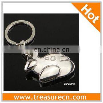 Promotional BSCI Wholesale Round Zinc Alloy Cheap Metal Keychain