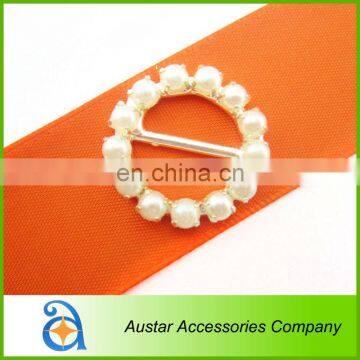 Wholesale Pearl Crystal Rhinestone Buckle FOR wedding