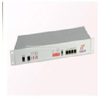 8 E1 + 4 ethernet over Fiber Multiplexer