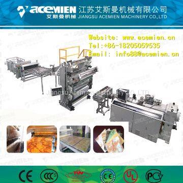 PVC faux marble profile machine/production line