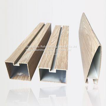 Aluminum Linear Ceiling/Metal Baffle Ceiling/Wood Grain Aluminum Ceiling photo-3