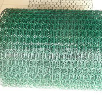 PVC coated 3/4 inch Galvanized hexagonal  netting  (0.4mm-3mm)