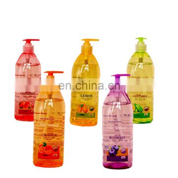 Fruit language no residue mild dish washing liquid