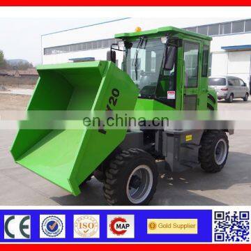 FCY20 2ton 4x4 drive hydraulic mini site dumper for sale