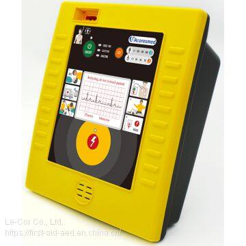 defibrillator with LCD screen