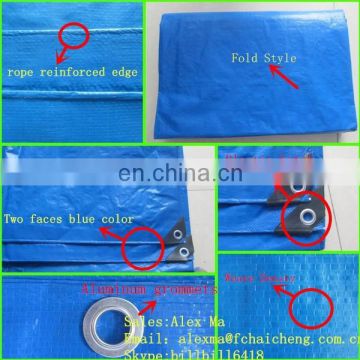 green blue heavy duty tarpaulin for extended outdoor protection