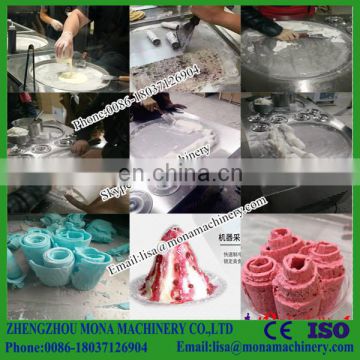 Fruit juice milk fried ice cream machine ice maker machine