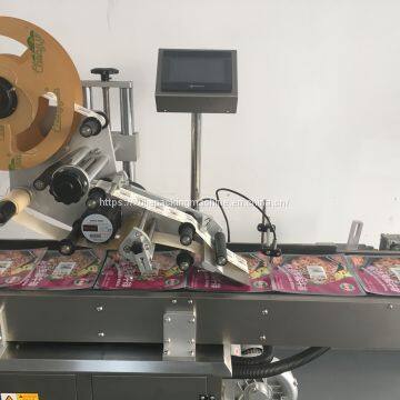 Automatic Plastic Bag Flat Surface Pagination Labeling Machine photo-2