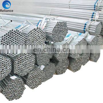 General plain ends erw welded gi architectural steel tube